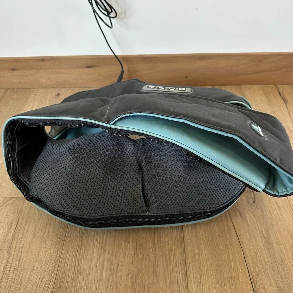 Shiatsu Back Shoulder and Neck Massager with Heat, Electric Deep Tissue 4D Knead